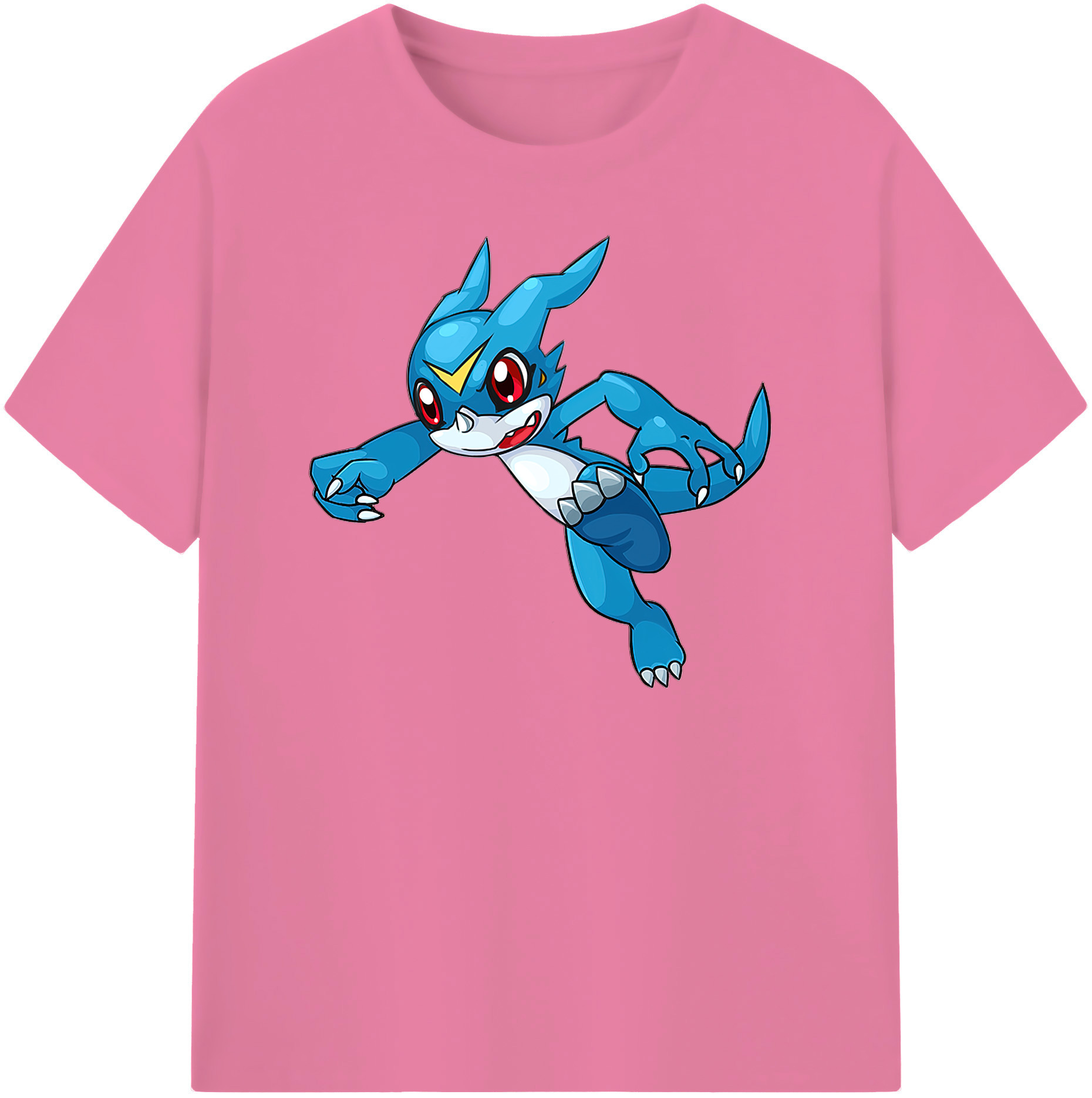 （画像用） Digimon デジタルモンスター/デジモン 綿100％半袖Tシャツ（フロントプリント）